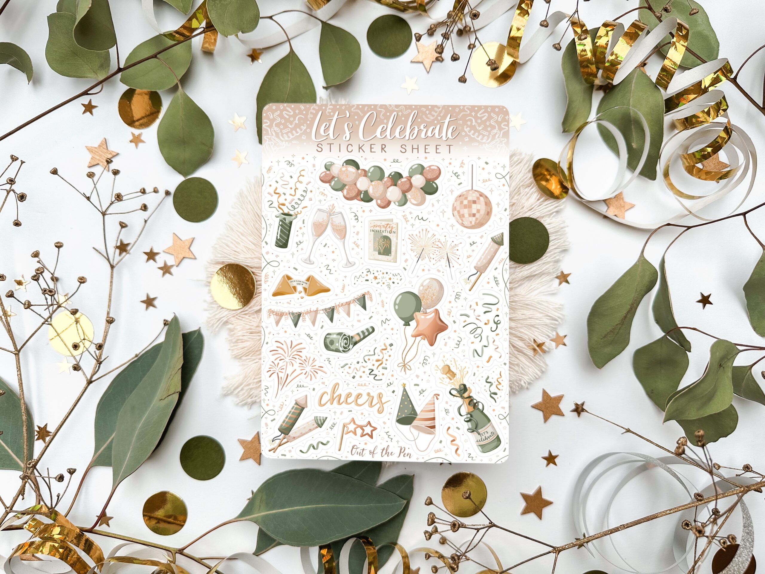 Branches Sticker Sheet Link zu meinem Etsy Shop